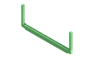 337-041-523-658 - EDAC Card Edge Connector